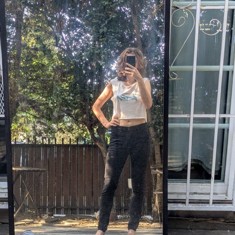 Levi's 711 black skinny jeans - Picture 2 of 4